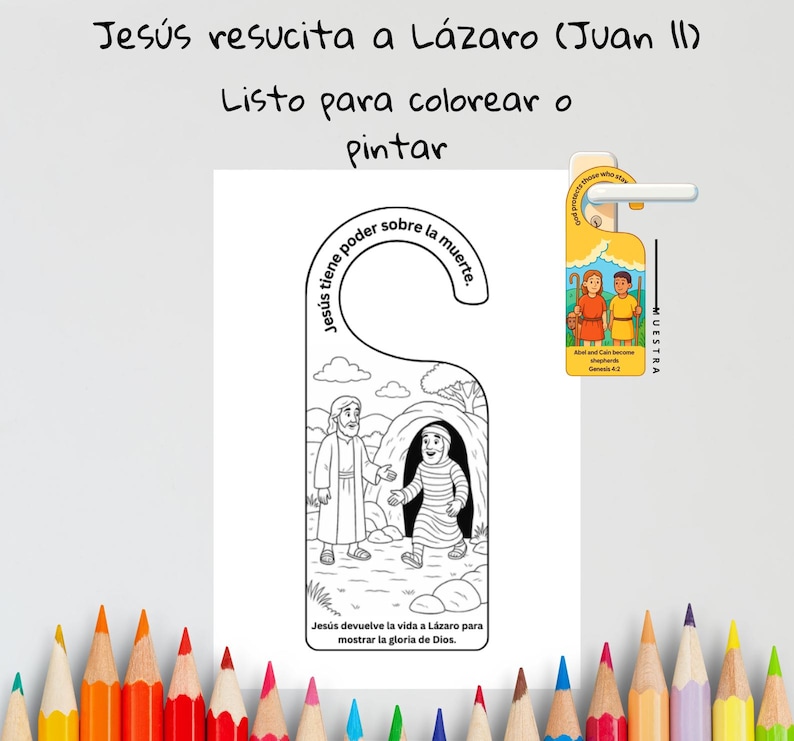 Jesus Raises Lazarus (Spanish): listing photo