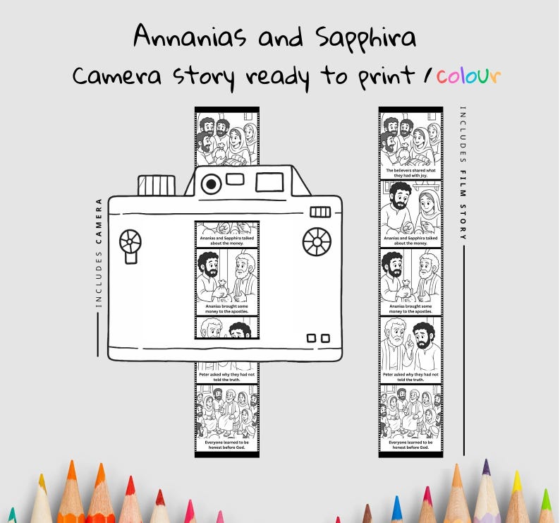 Ananias and Sapphira Camera Craft: listing photo