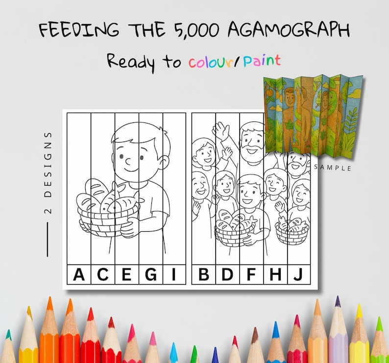 Feeding the 5,000 Agamograph Craft: listing photo