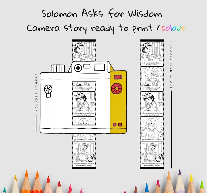 Solomon Asks for Wisdom Camera Craft: listing photo