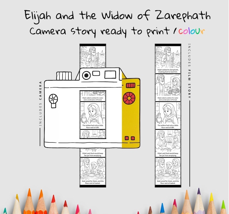 Elijah and the Widow of Zarephath Camera Craft: listing photo