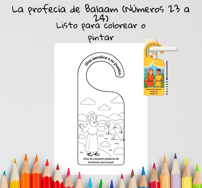 Balaam’s Prophecy (Spanish): listing photo
