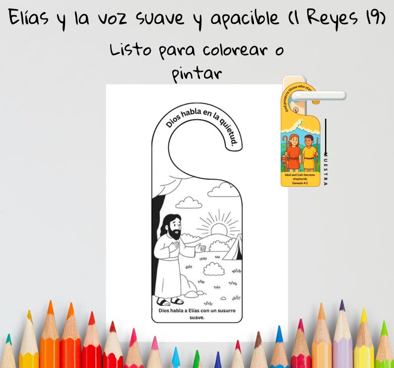 Elijah and the Still Small Voice (Spanish): listing photo