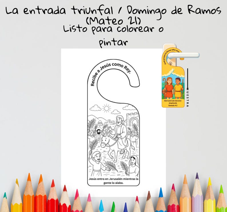 Palm Sunday (Spanish): listing photo