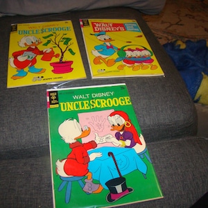 Walt Disney Mickey Mouse Gold Key comics  lot of 3