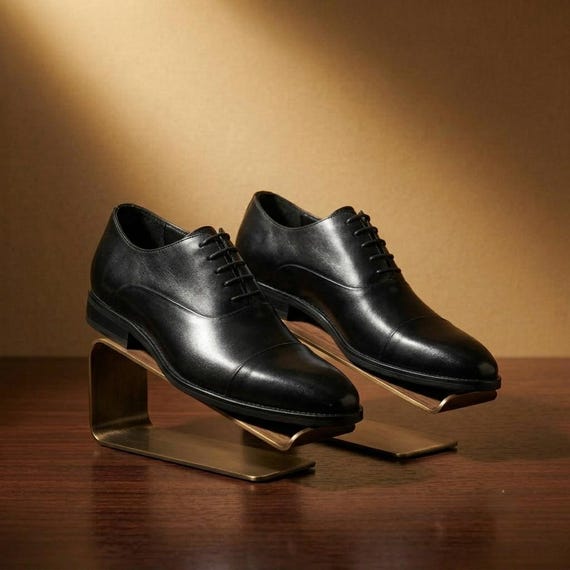 black leather dress shoes men Oxford Shoes: Cap Toe Lace-up Formal size:0 Will not go out related:saoirse-dress-black Buy Forever New Brown