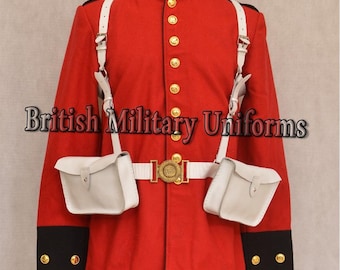 イギリス第24歩兵連隊の制服：赤いウールのズールー戦争用チュニック
