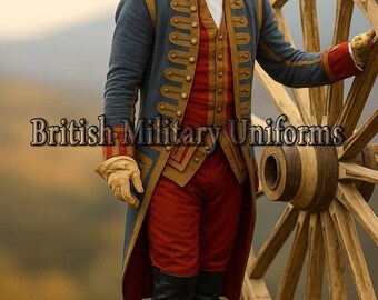 アメリカ独立戦争の制服、18世紀の赤いコート、将校の制服 - Etsy 日本