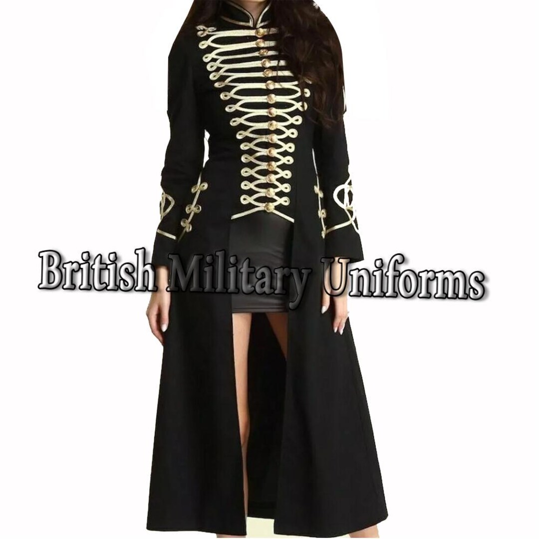 Pamposh Veste Militaire Steampunk Hussar Napolu00e9on Pour Batte