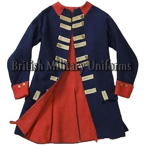 Victorian Frock Coat, 18Th Century Coat, Military Frock Coat, Colonial Coat, Regency Frock Coat, Medieval Coat, Men Navy Blue Wool Coat