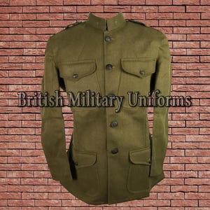 WW1 US Army Wool Jacket - 1917 Military Tunic - Etsy