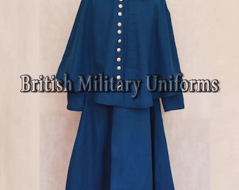 Capa de lana azul Inverness: Guerra Civil, Medieval, Regencia