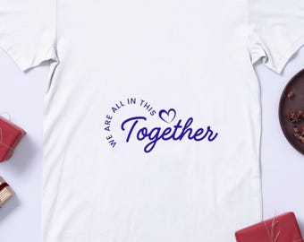 Unity Typography Design | Minimal Quote, Editable Canva (Digital Download)