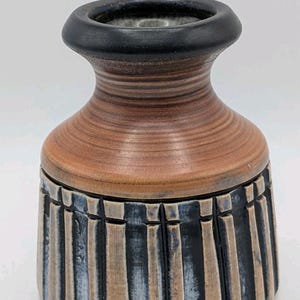 Vintage Beit Hayotser Israel Ceramic Vase Mid Century Modern Pottery 10cm