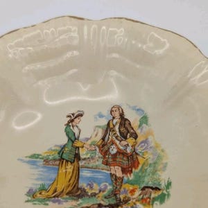 J&G Meakin “Sunshine” Highland Scene Vintage Plate England c.1930s Staffordshire Transferware