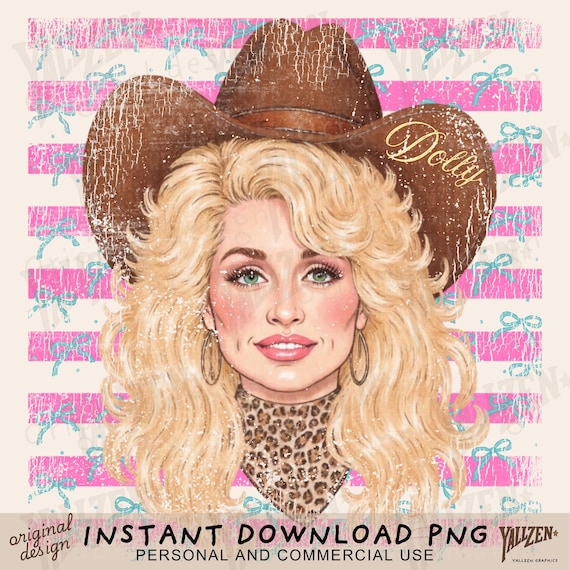 Dolly Cowgirl Shirt, Pink Western Bow Tee, Country Concert Graphic Shirt, Blonde Western Boutique Top, Retro Cowgirl Shirt