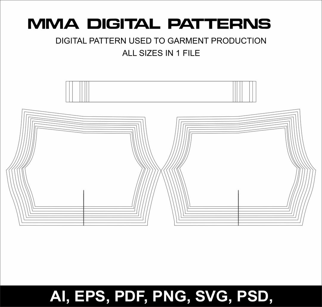 Mma Repeat Pattern MMA SHORTS Instant Download Digital Patterns | Printable Patterns ...