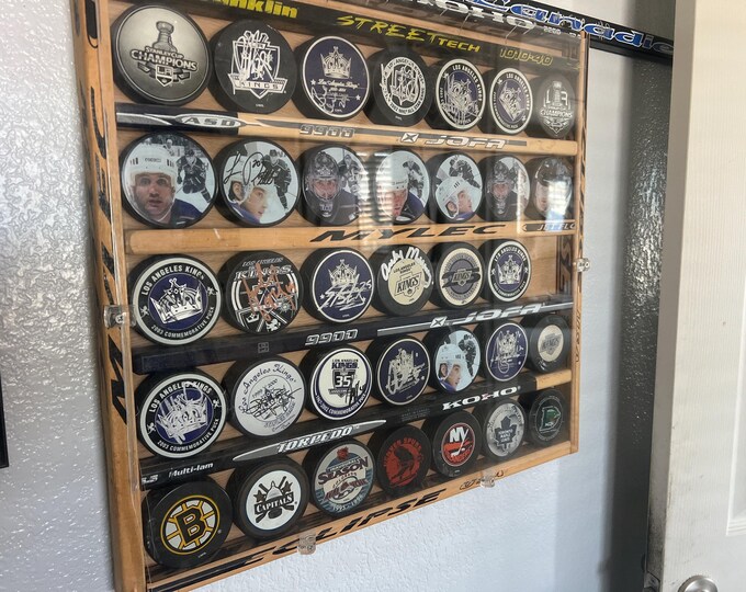 Hockey Puck Display Case - Etsy