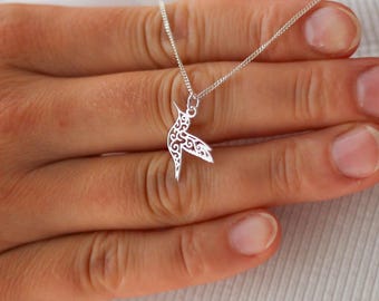 Kolibri Sterlingsilber-Halskette – Kraft und neue Anfänge