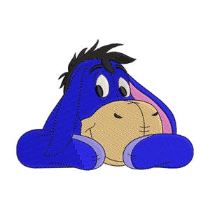 Eeyore Embroidery Design, Eeyore Embroidery Machine File, Winnie The Pooh and friends Digital Embroidery Patterns Tiger Eeyore Piglet