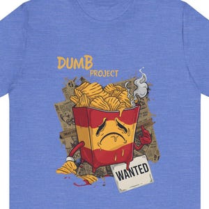 ダムプロジェクト サッドフライ募集 漫画 ユーモア Tシャツ