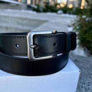 Black Leather Belt, Black belt, Brown belt, Mens belt black, Mens belt brown