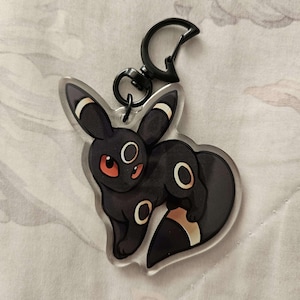 Fanmade Umbreon Acrylic Charm 2.5&quot;