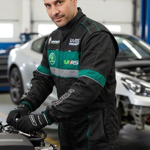 Mono de mecánico Skoda vRS bordado: Ropa para aficionados al automovilismo