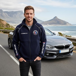 BMW Alpina Power Fleece Jacket: Embroidered Logo Fan Wear