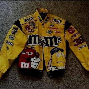 NASCAR Vintage M&M Embroidery Jacket.