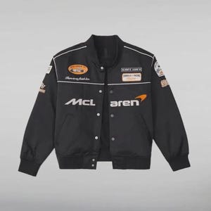 F1 Mclaren Vintage  Racing Embroidered Jacket