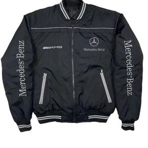 F1 Mercedes-Benz AMG Vintage  Racing Printing Jacket