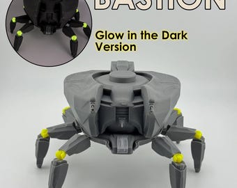 Arc Raiders Bastion Figure | 3D Printed Sci-Fi Robot | Gaming Desk Decor | Heavy Mechanical Collectible | Gift for Gamers