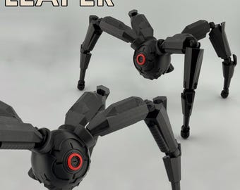 Arc Raiders Leaper Figurine | 3D Printed Robot Creature | Sci-Fi Desktop Decor | Poseable Gaming Collectible | Gift for Sci-Fi Fans