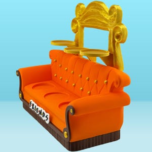 Espositore per divano Friends per figurine McDonald's 2026 / Supporto / Decorazione da scrivania / Regalo / Espositore per divano immagine 4
