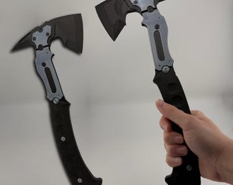 Resident Evil Requiem Leon Upgraded Tomahawk Axe | Cosplay Prop | Display Prop | FanArt