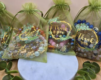 Överraskningsarmband Mysteriepaket | Handgjorda armband med glas- och kristallpärlor Köp 3 få 1 gratis Paket | Överraskningssmycken, present till kvinnor