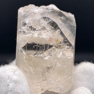 Rare Natural Topaz etched unique Crystal with inside triplite and microlight Collector-Grade Gemstones Worldwide
