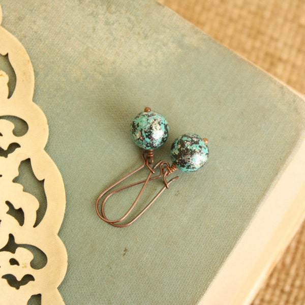 Blaue Robins Egg Drops Niere aus