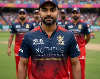 New Customised Royal Challengers Bengaluru RCB IpL Team Jersey 2026 Fan Addition