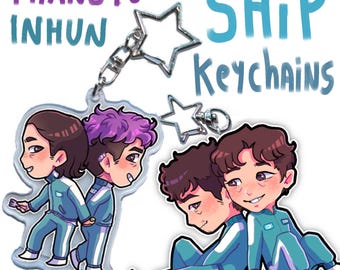 Thangyu Inhun Thanos Namgyu Front Man Inho Gihun Youngil 230 124 001 456 Keychain