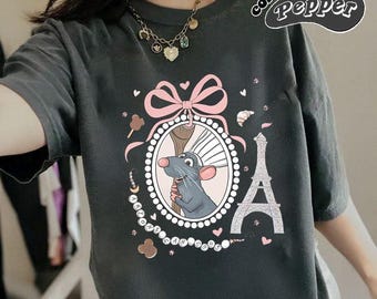 Coquette Bow Disney Ratatouille Little Chef Remy png, Linguini Colette Tatou Remy Rat Paris France Gusteau's, Anyone Can Cook Remy Girly