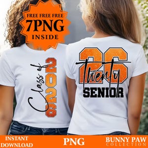 Senior 2026 Png, Class of 2026 Png, Graduation 2026, Senior 2026, High School, College, Png Sublimation File, Digital Downloads