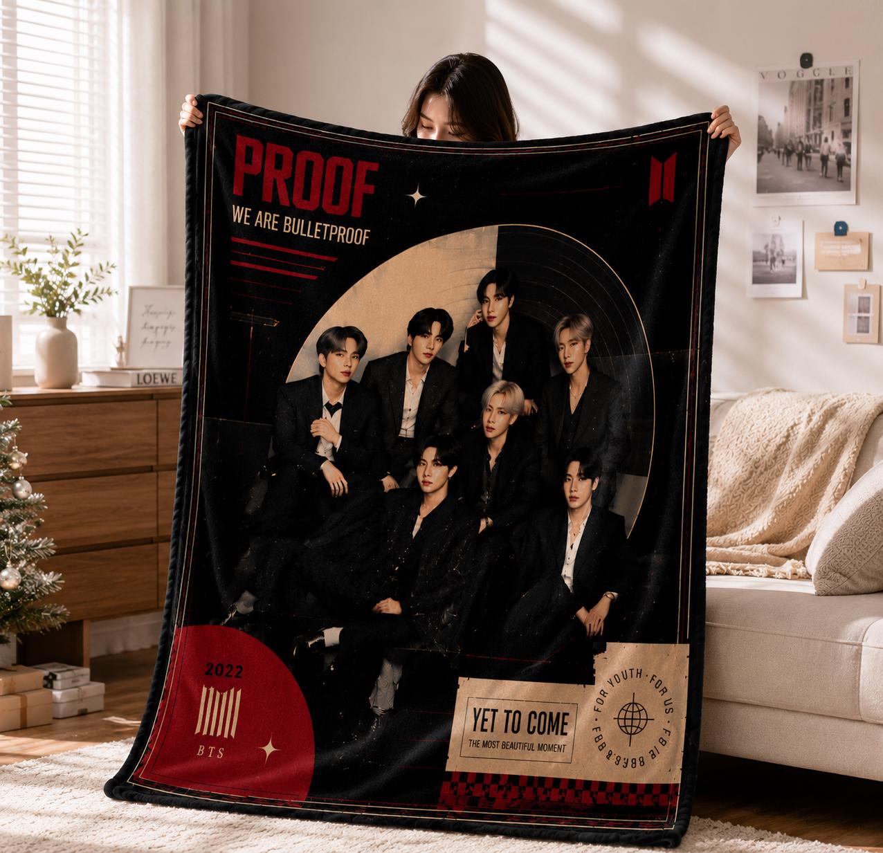 Bts Blankets - Etsy