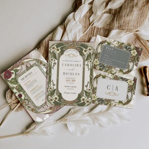 Vintage Wedding Invitation