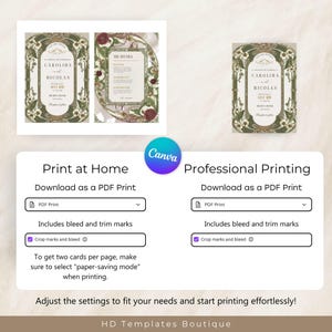 Home Printing or Professional Printing