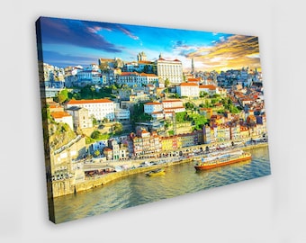 Portugal Porto Wandkunst Leinwanddruck Porto Gemälde Porto Poster Porto Wanddekoration Porto Druck