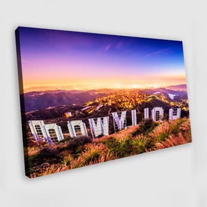 Los Angeles Wall Art Los Angeles Canvas Wall Art Los Angeles Poster Los Angeles Landscape Los Angeles Painting
