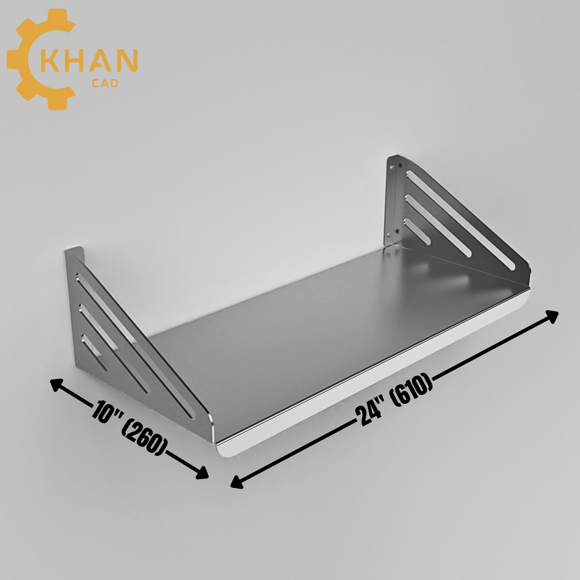 Dxf Bracket Modern Metal Shelf Bracket Cut File | CNC Laser Design (dxf, Svg, Pdf ...