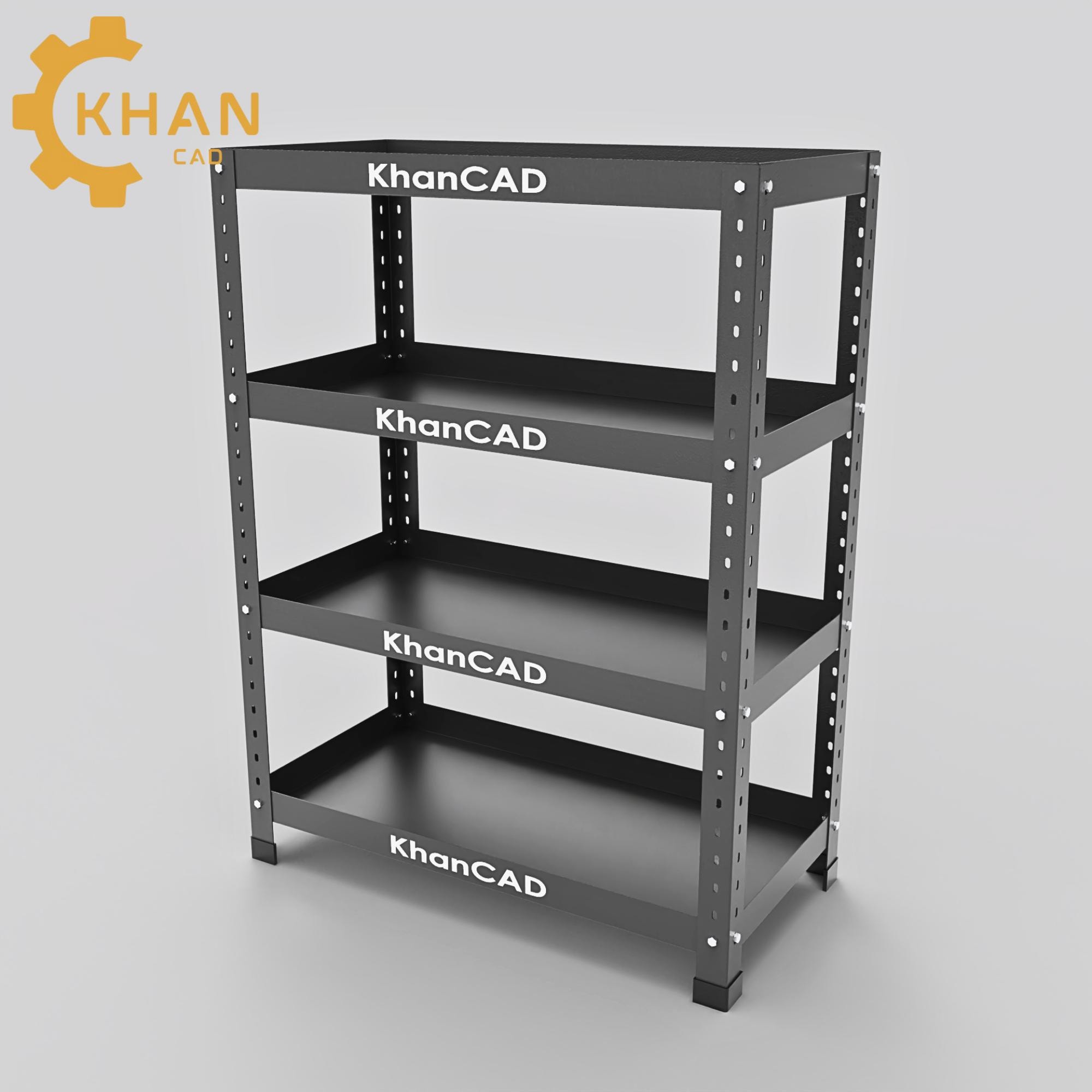 cartonode engineering ハークサイズスタジオラック FRP製 Khancad DIY Metal Shelf Rack | Strong Metal Storage Rack